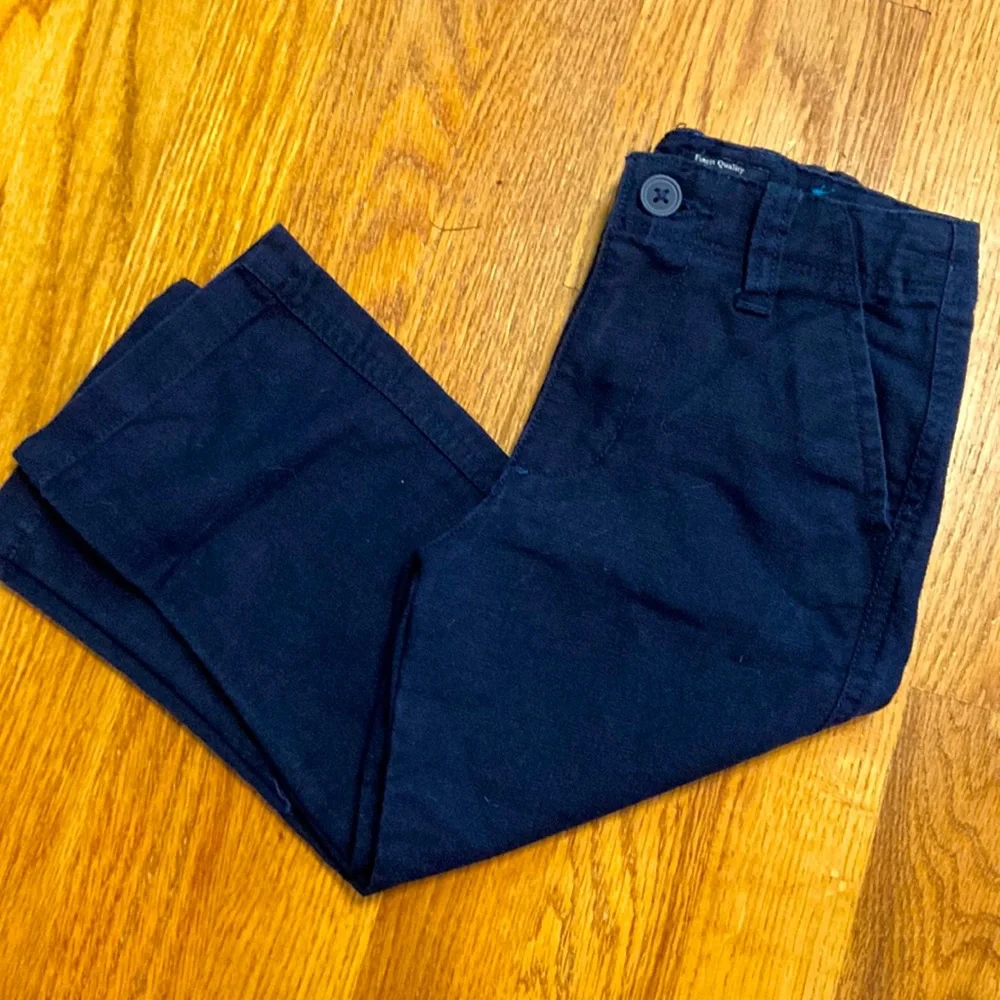 Children’s Place Navy Linen Pants